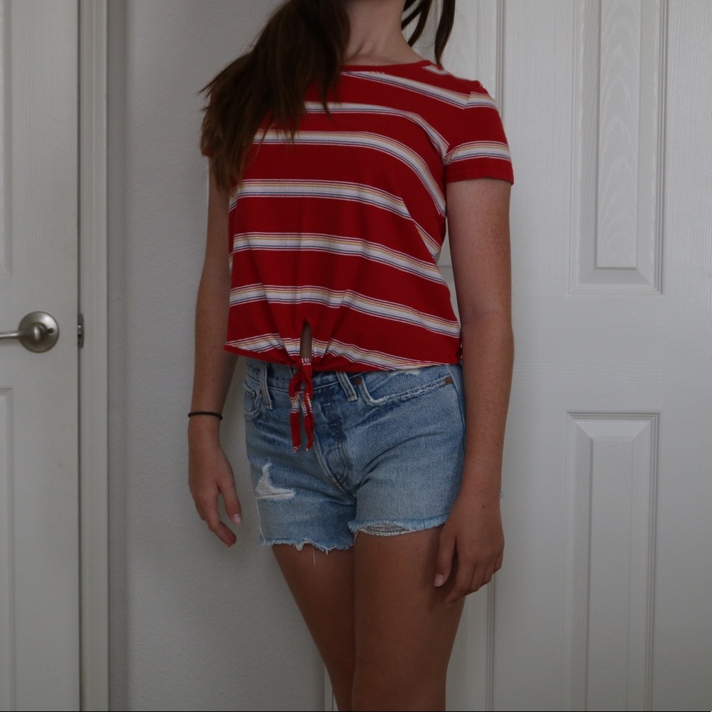 American Eagle Tie T-shirt